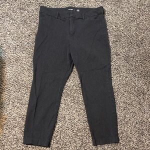 Old Navy Charcoal Chinos